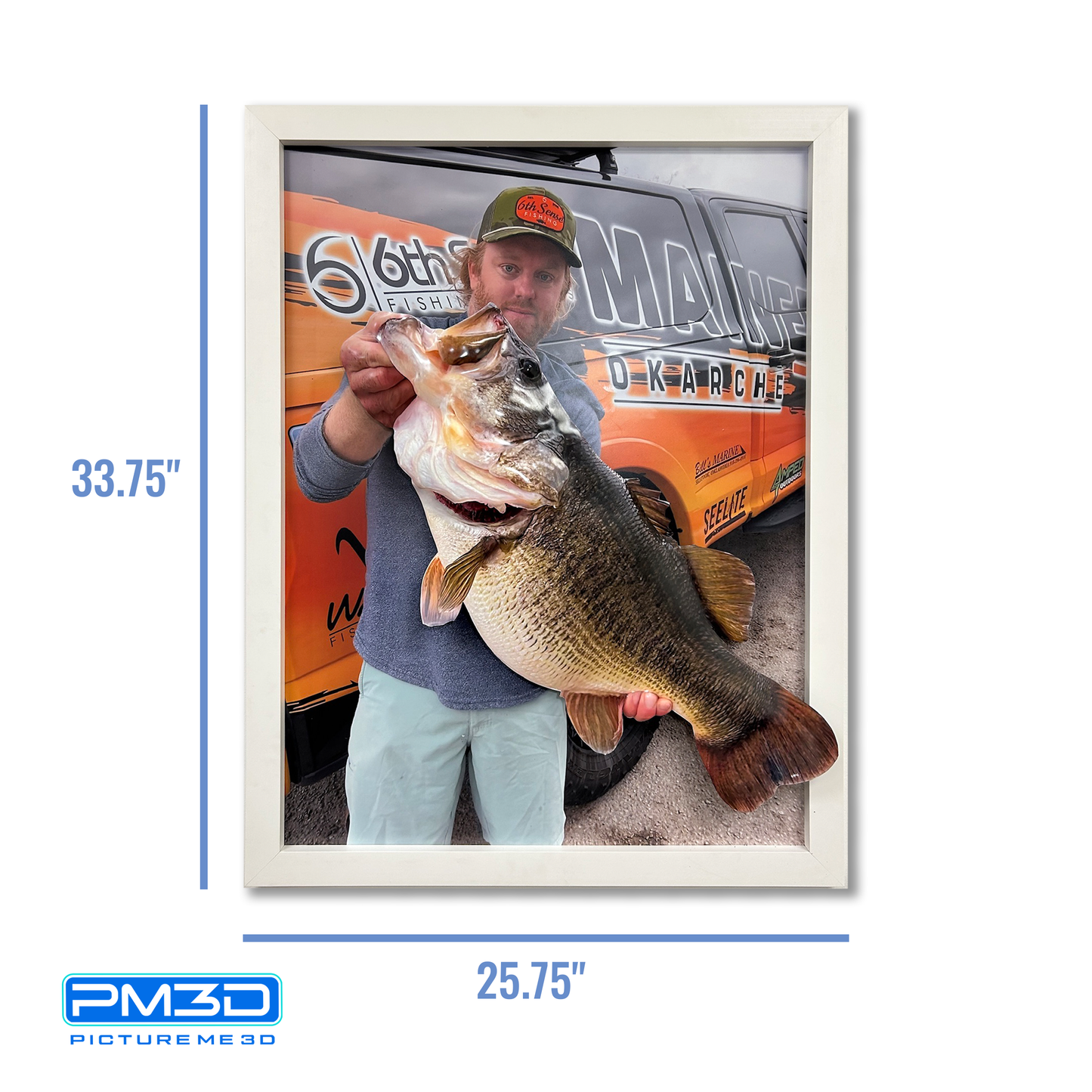Size B - 25.75" x 33.75" - Portrait/Panorama